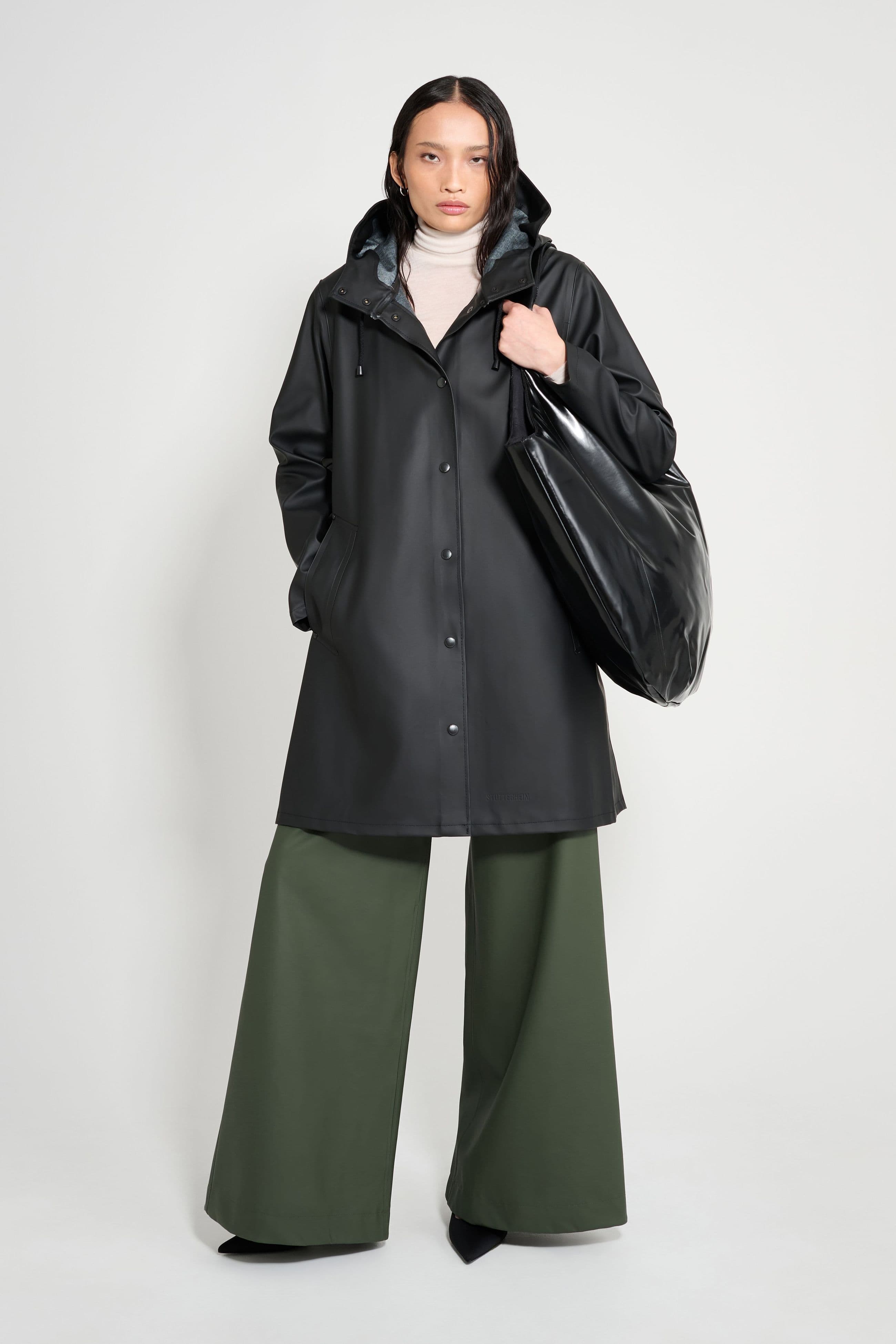 Mosebacke Original A-Line Raincoat Black