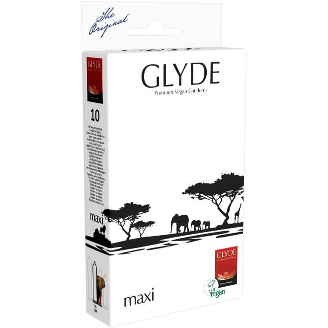 GLYDE - Kondomer Maxi 10 st.
