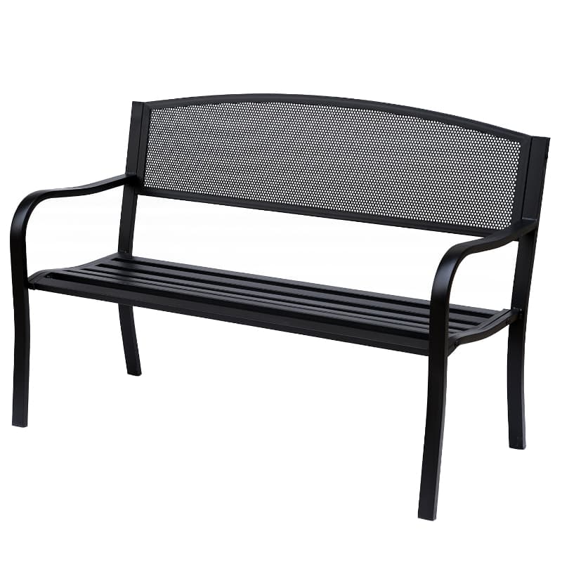Trädgårdsbänk 2-sits 127x60x87cm
