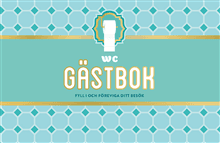 WC Gästbok - Fyll i och föreviga ditt besök