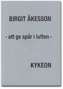 Att ge spår i lufen : föreläsningar, samtal, möten