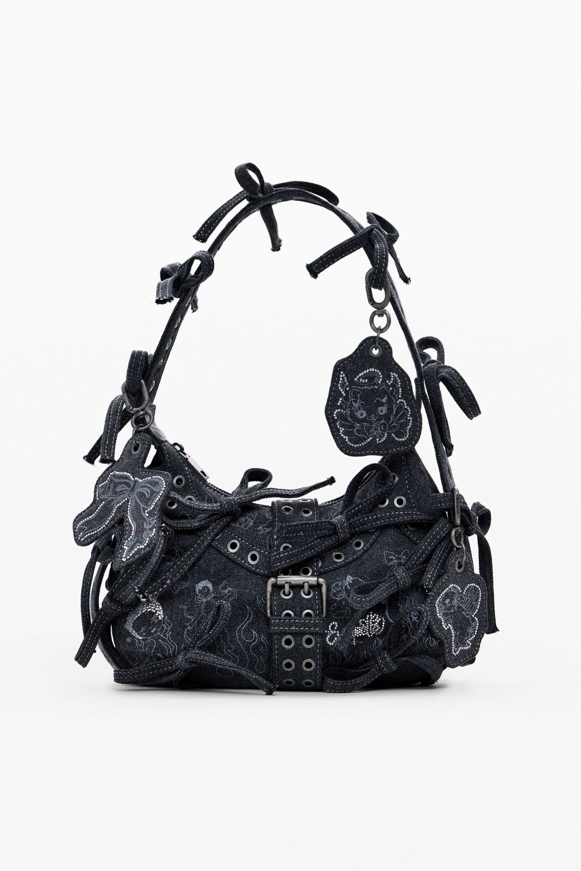 Desigual, Y2K María Escoté Bag, Women, Cotton, Black, U