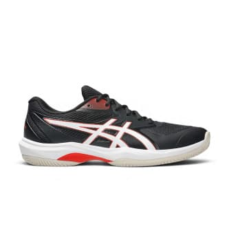 Asics för män. 1041A490 Sneakers Game FF Clay/OC svart (40.5), Karta, Nyckelband, Casual, Deportivo, Tennis/Padel, Multisport, Nät