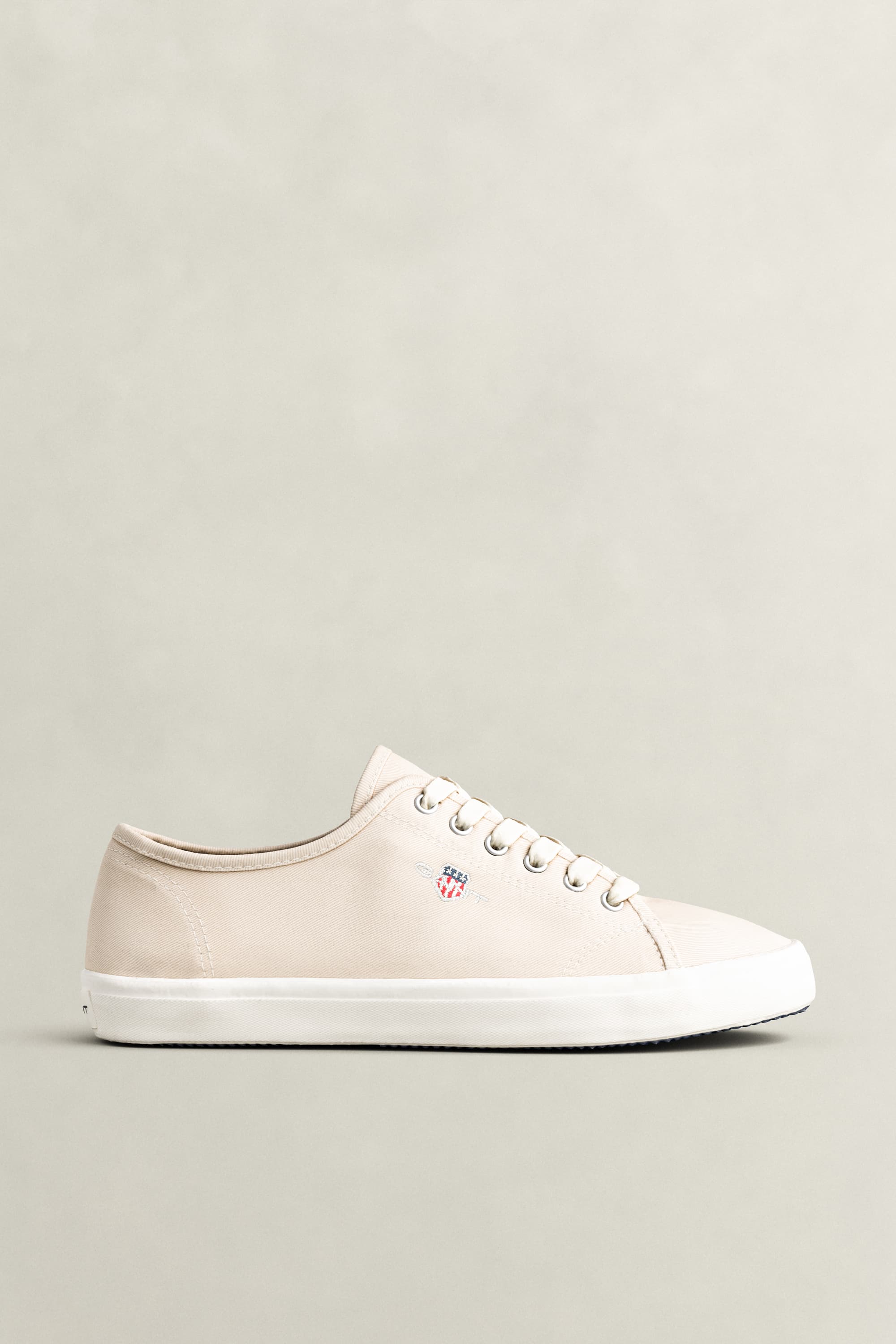 GANT Dam Pillox sneakers i bomullstwill (37) DRY SAND