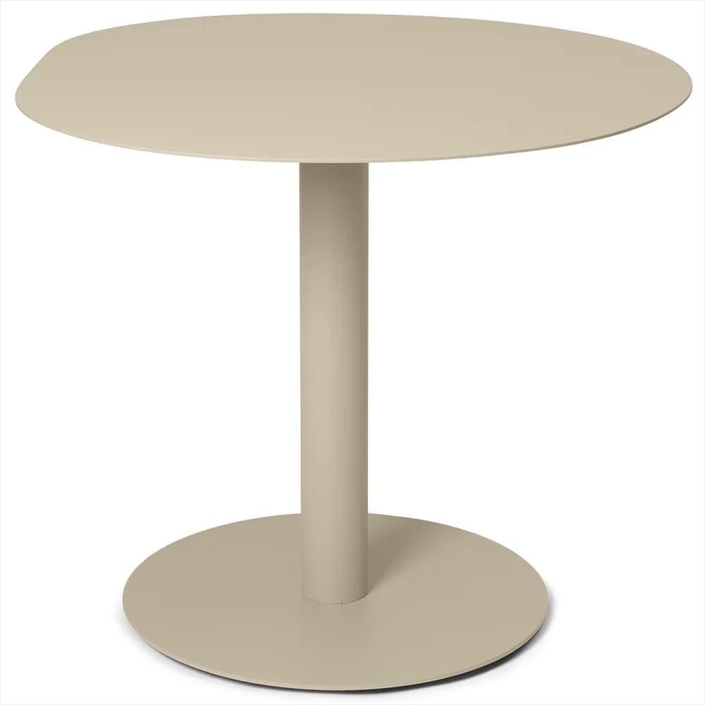 Ferm Living, Pond Matbord Ø88 cm Cashmere