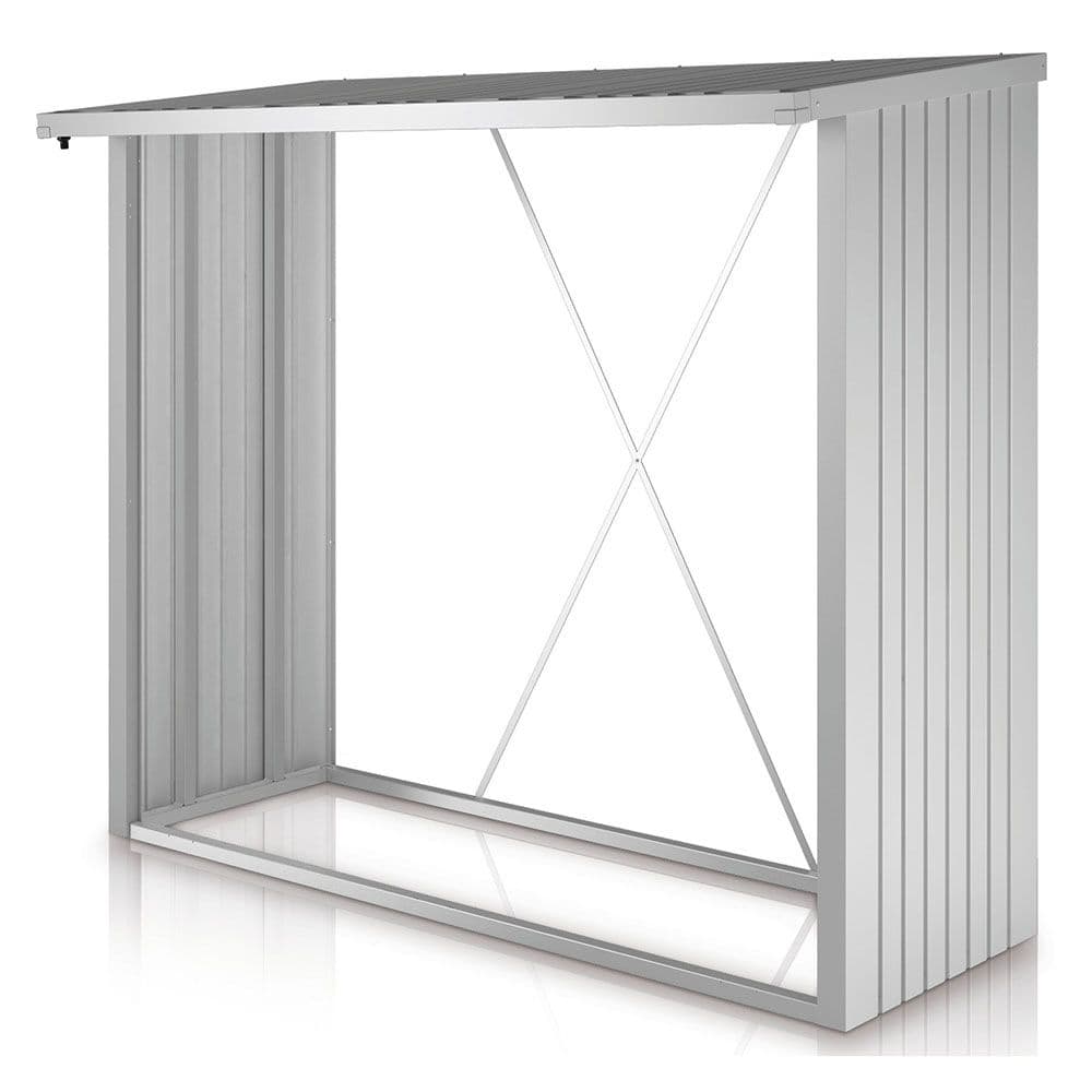 Biohort, Woodstock vedförvaring 230 cm silver