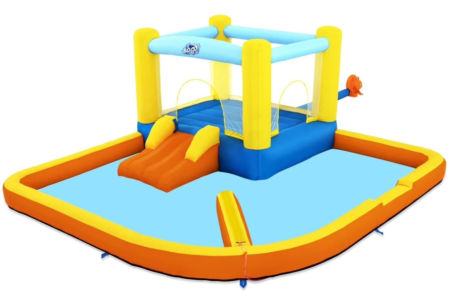 Hoppborg Mega Vattenland ''Beach'' 365 x 340 x 152 cm