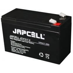 JAPCELL JCV12-7.2 F2 (6,3 mm) AGM-batteri - Batteri