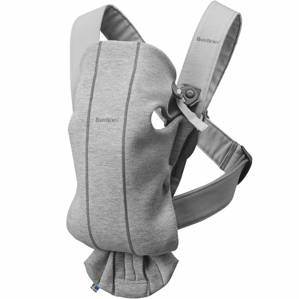 Babybjörn Bärsele Mini Jersey 3D Ljusgrå