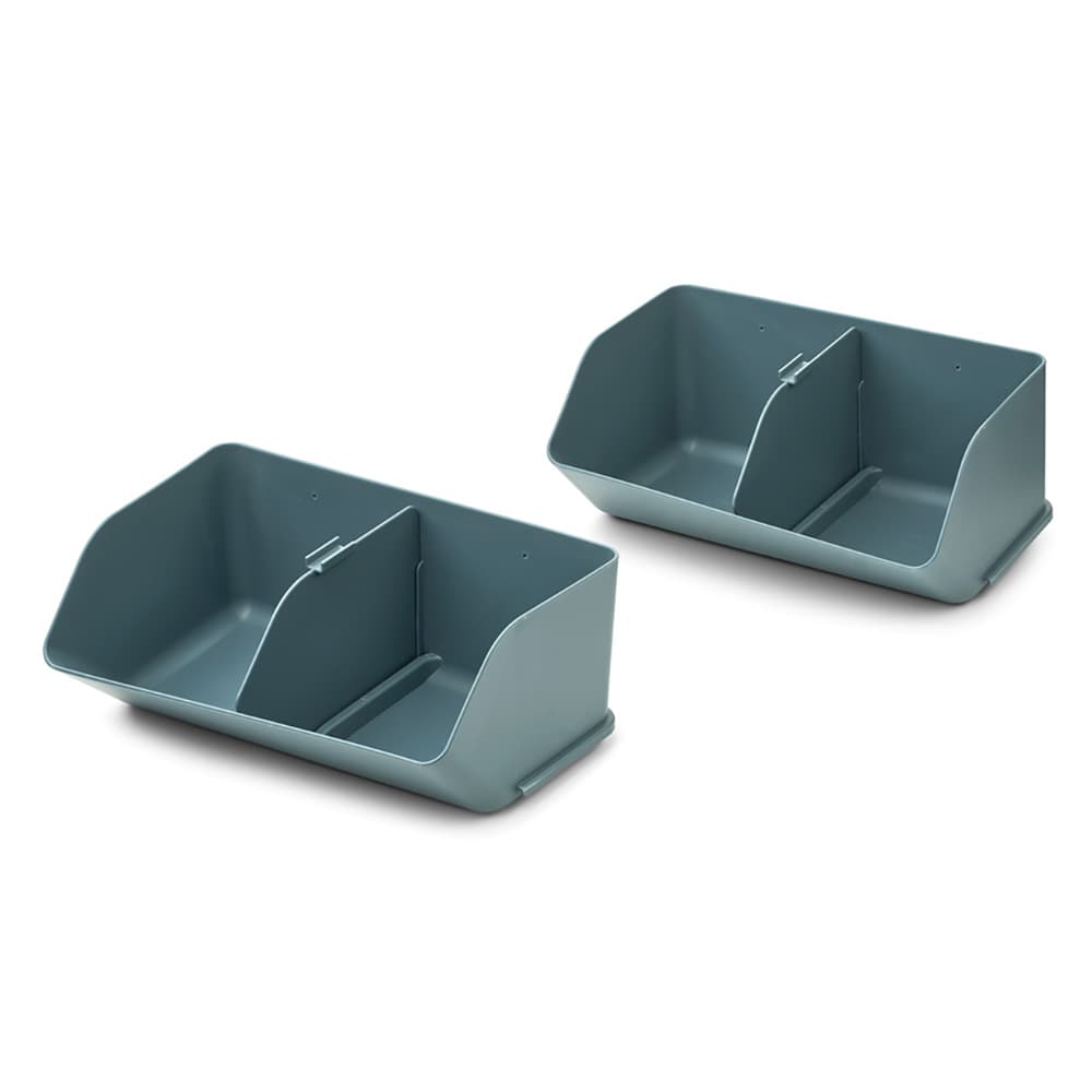 Liewood Rosemary skrivbord Organizer M 2-Pack Whale blue 7130