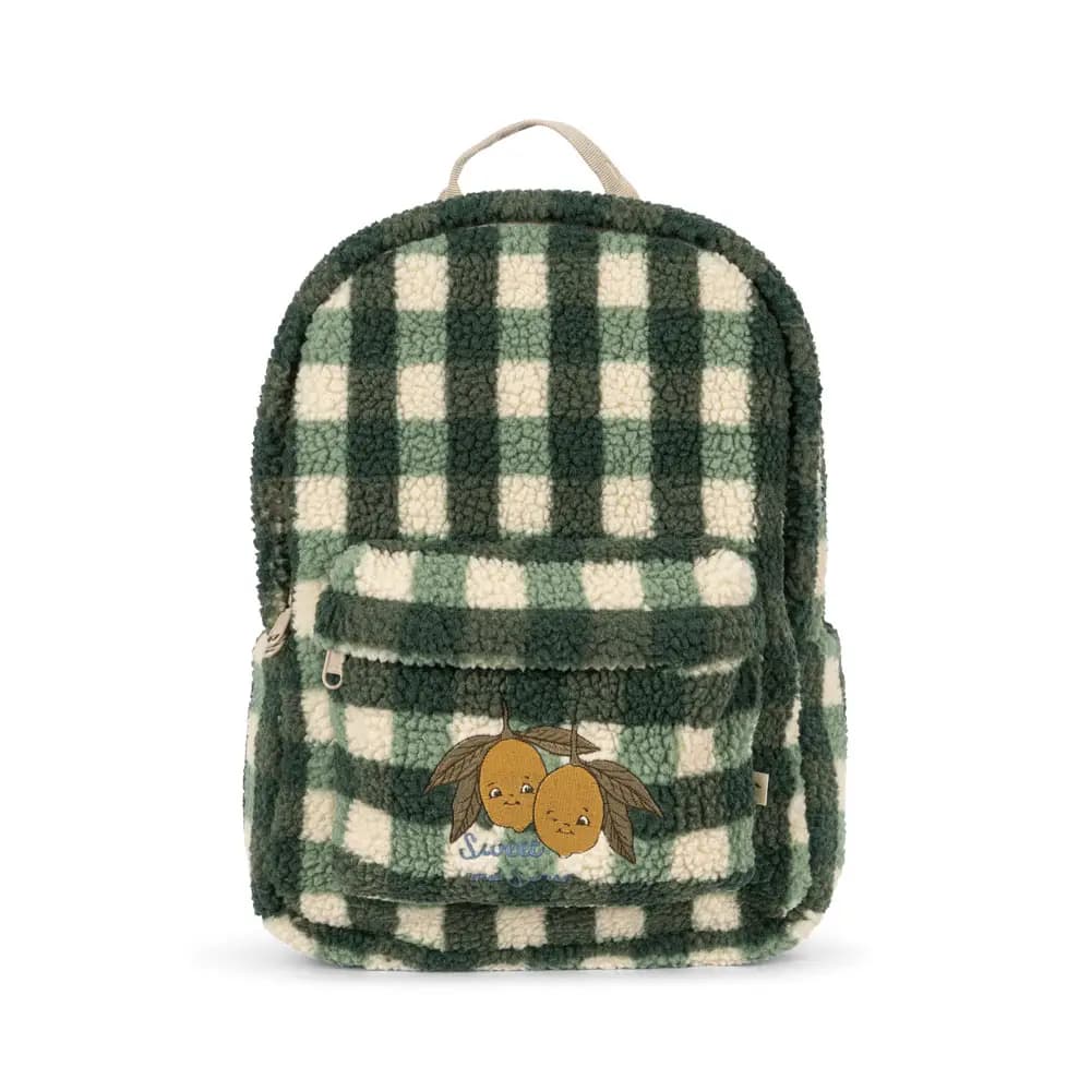 Konges Slöjd Teddyryggsäck Jody Green Check