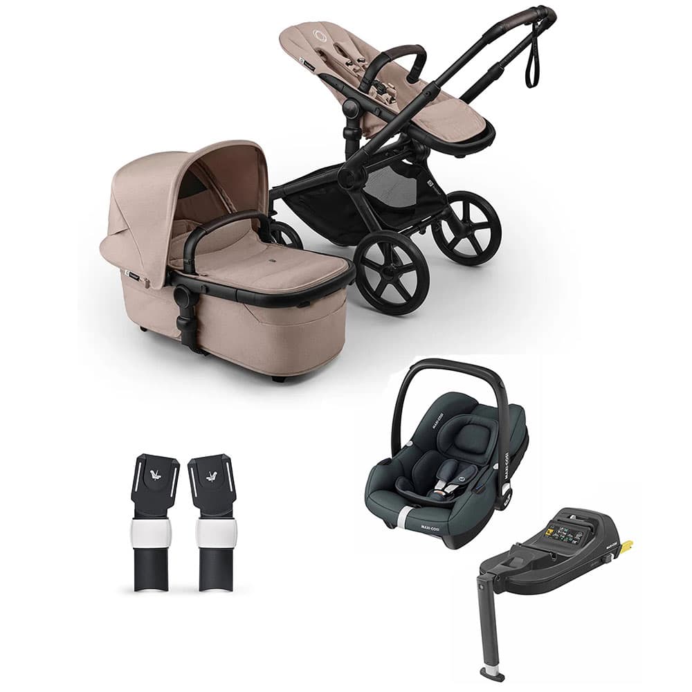 Bugaboo Fox 5 Renew + Maxi-Cosi Cabriofix barnvagnspaket