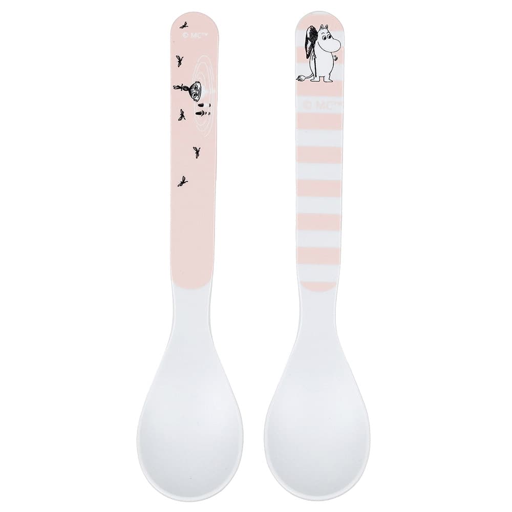 Rätt Start Mumin Vatten & Bad, Skedar, 2-pack, rosa