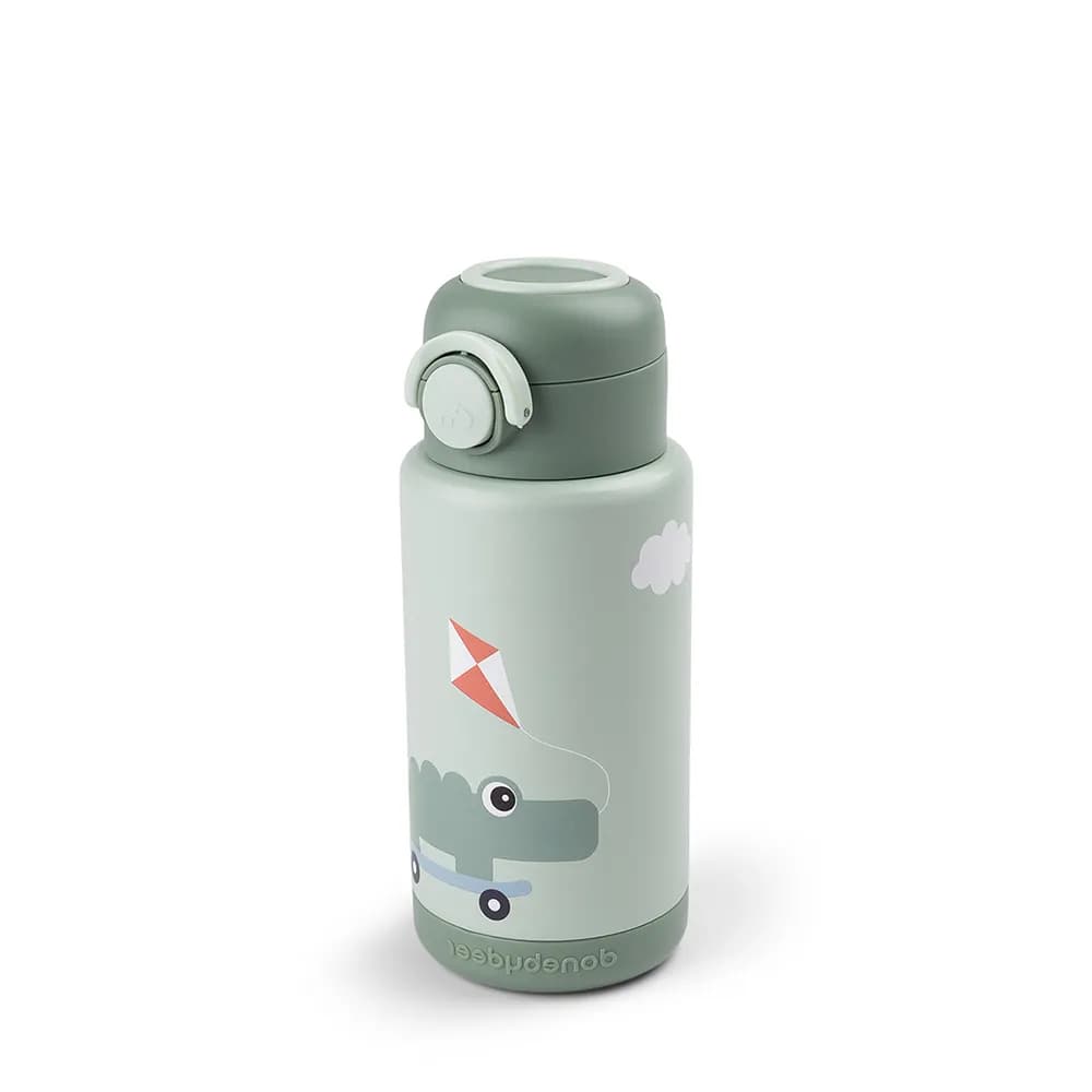 Done by Deer vattenflaska Playground Green 340 ml