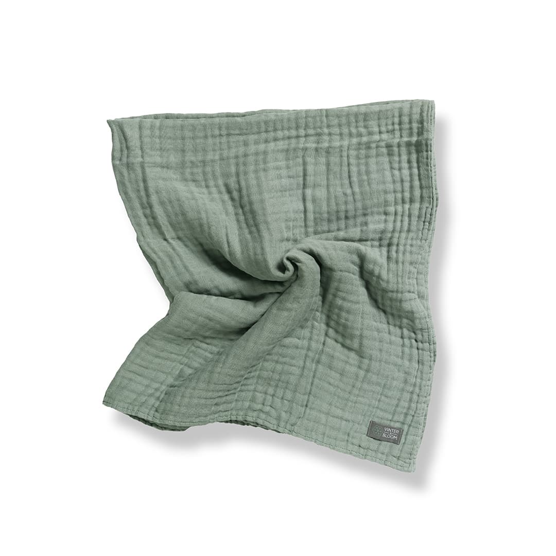 Vinter & Bloom Filt muslinfilt EKO Jade Green