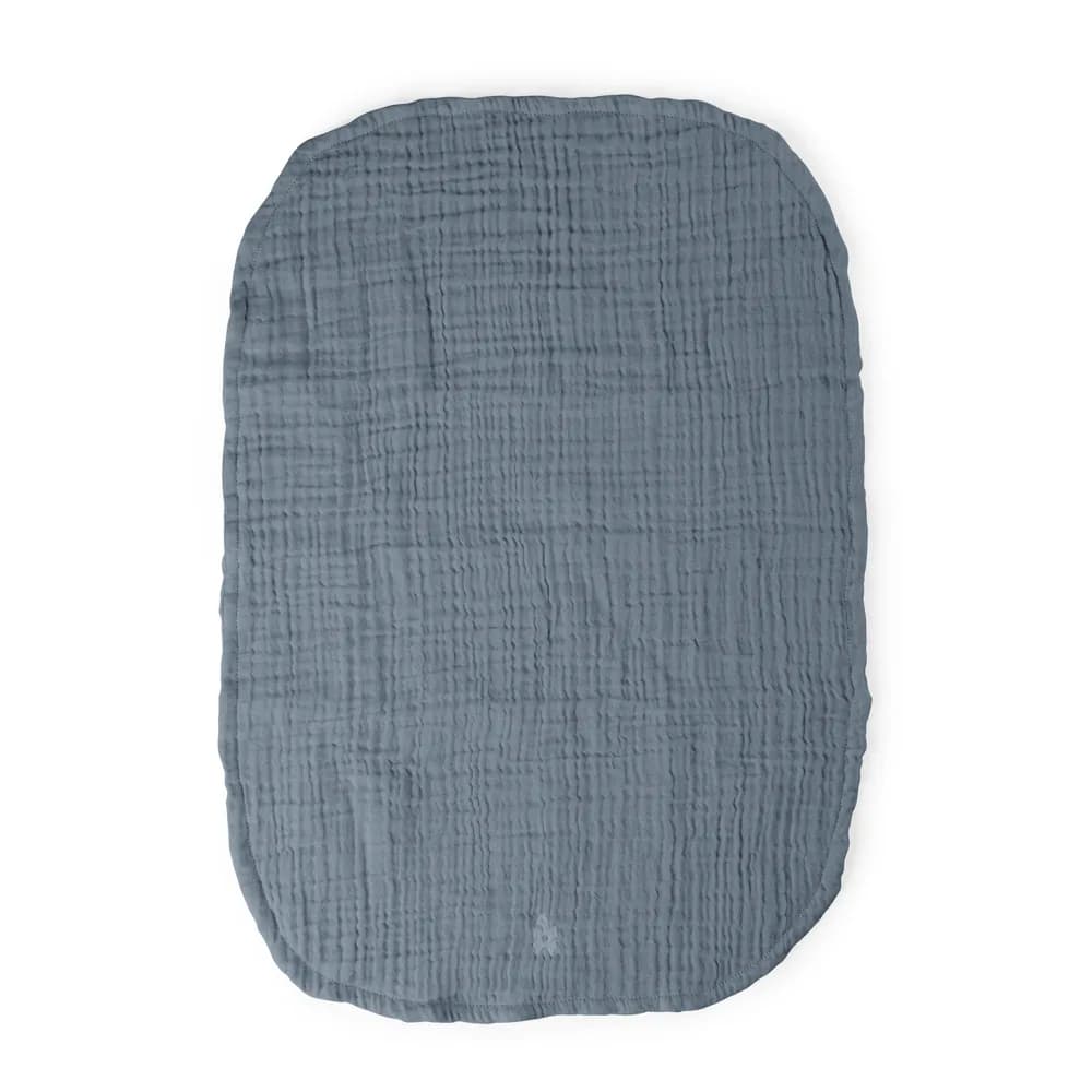 Sebra Skötbäddsunderlägg 2-pack muslin blue