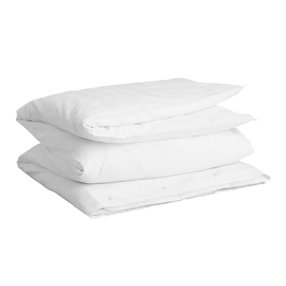 Gant Seersucker Bäckebölja Påslakan 220x220 White
