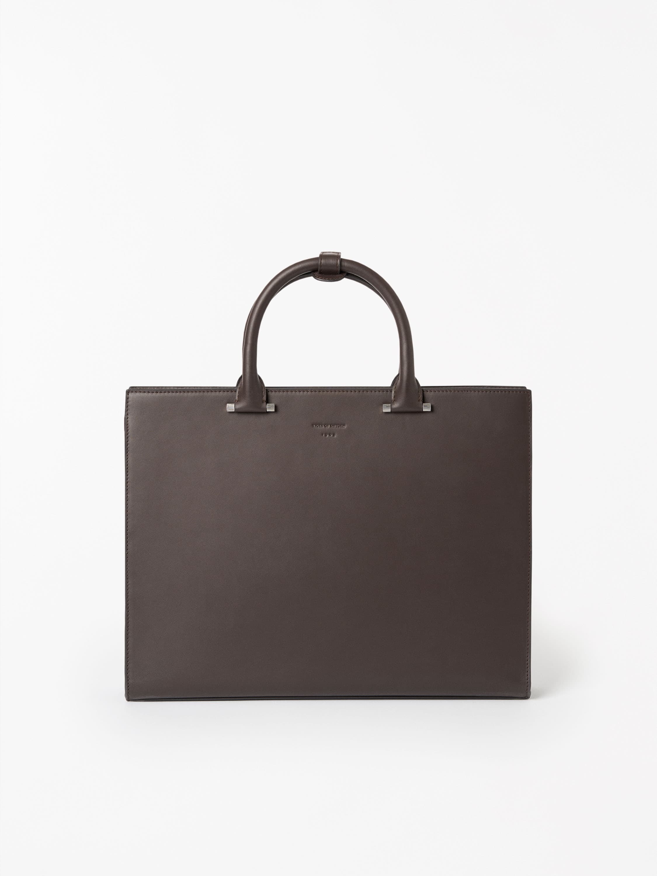 Tiger of Sweden Valise S Kontorsväska i Läder, Carnaby-läder, Mörkbrun